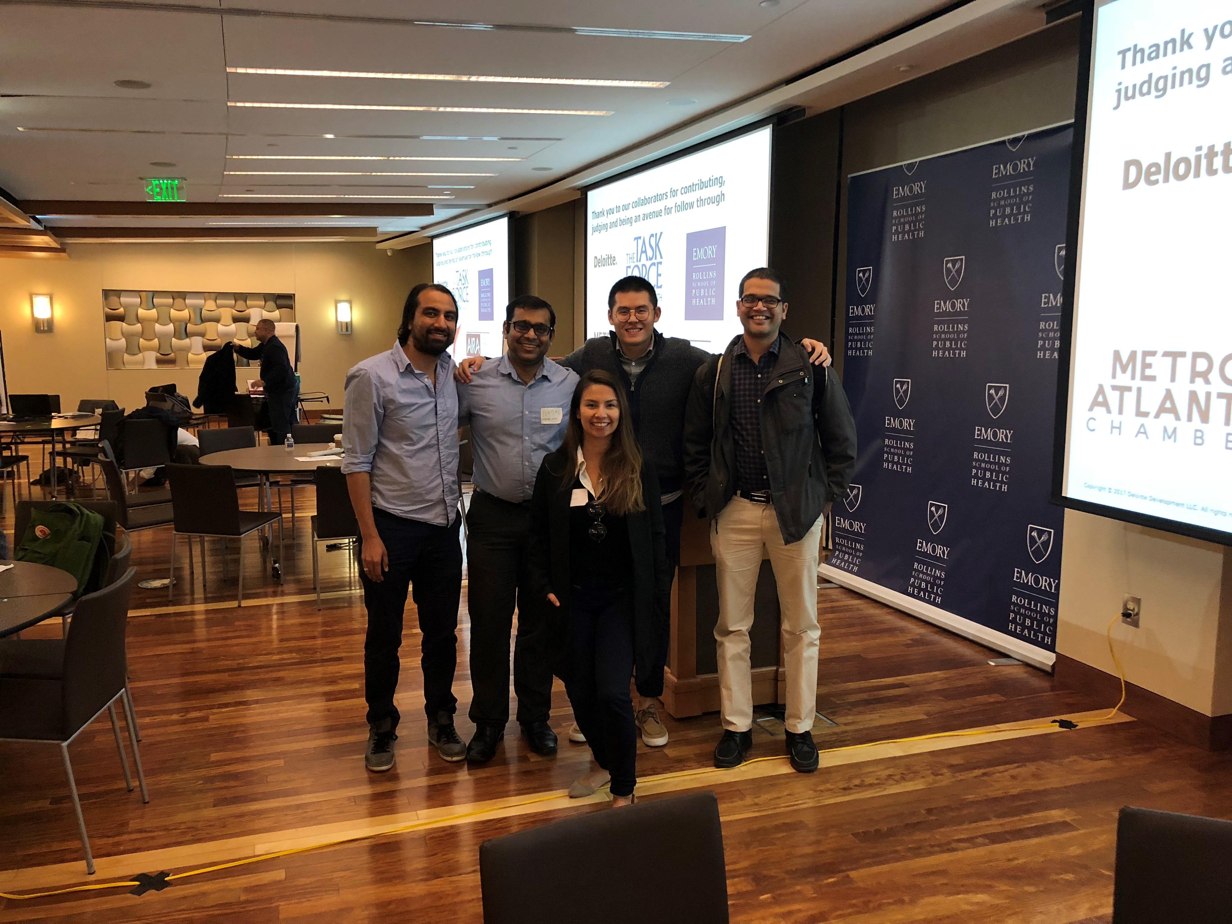 My Team in 2017 Atlanta Healthcare Data Challenge